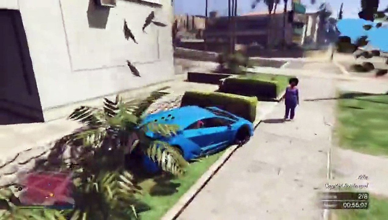 SALTO INCREIBLE!!! LO CONSIGO!! - Gameplay GTA 5 Online Funny Moments (Carrera GTA V PS4)