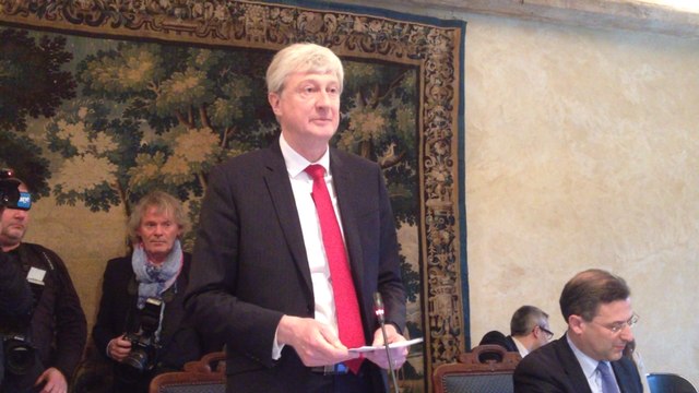 Dominique Le Mèner, élu président du conseil départemental