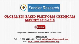Global Bio-based Platform Chemicals Market 2019: Trends and their Impact