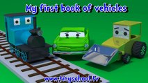 Learn sounds and names of transport vehicles for children, toddlers and babies