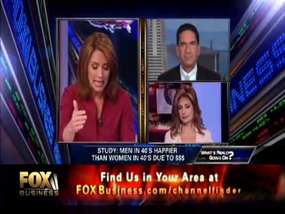 Marc Rudov vs Tracy Byrnes - Why are middle-aged women miserable?