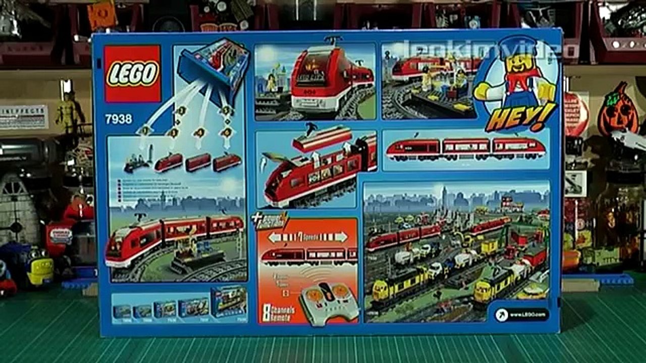 LEGO City Passenger Train Review 7938 & Make Extra Track