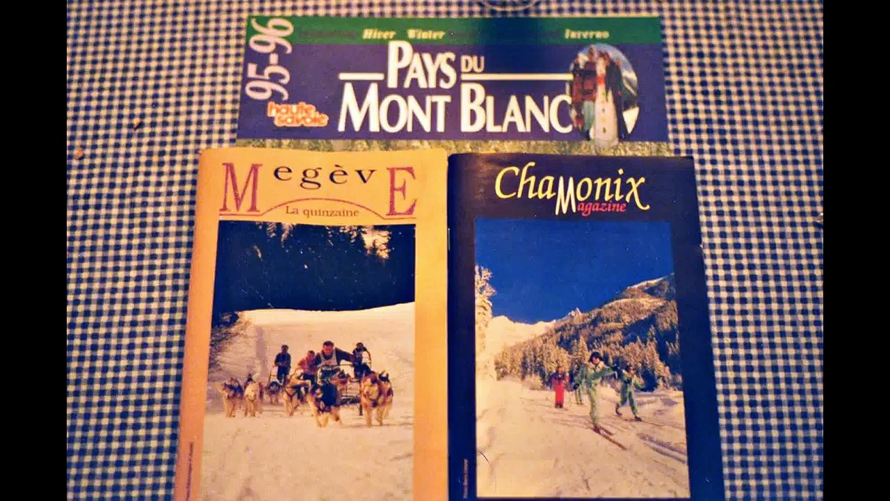 Chamonix - Mer de Glace - Brevent .Saison 95-96