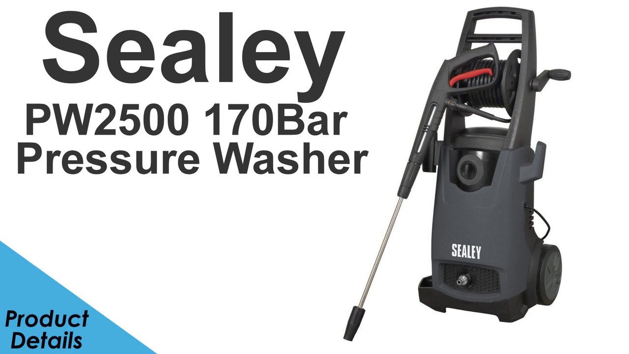 Sealey PW2500 170 Bar Pressure Washer