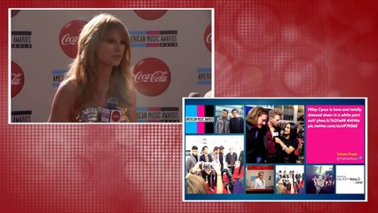 Taylor Swift Red Carpet Interview (2013 AMAs)