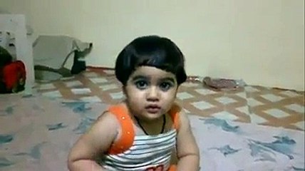 Very intelligent Baby Girl Muslim awesome must watch.......