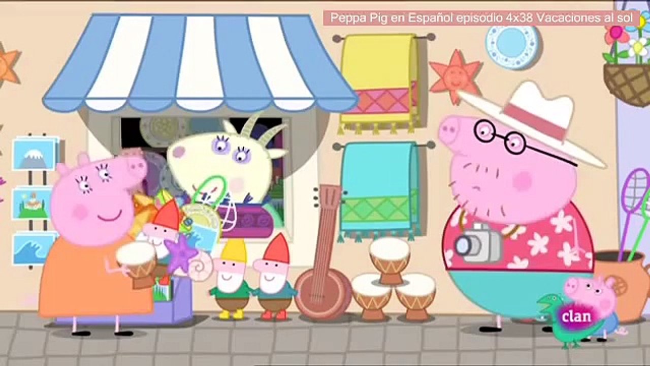 Peppa Pig en Español episodio 4x38 Vacaciones al sol