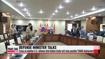 Focus on THAAD missile defense system intensifies ahead of S. Korea-U.S. defense talks