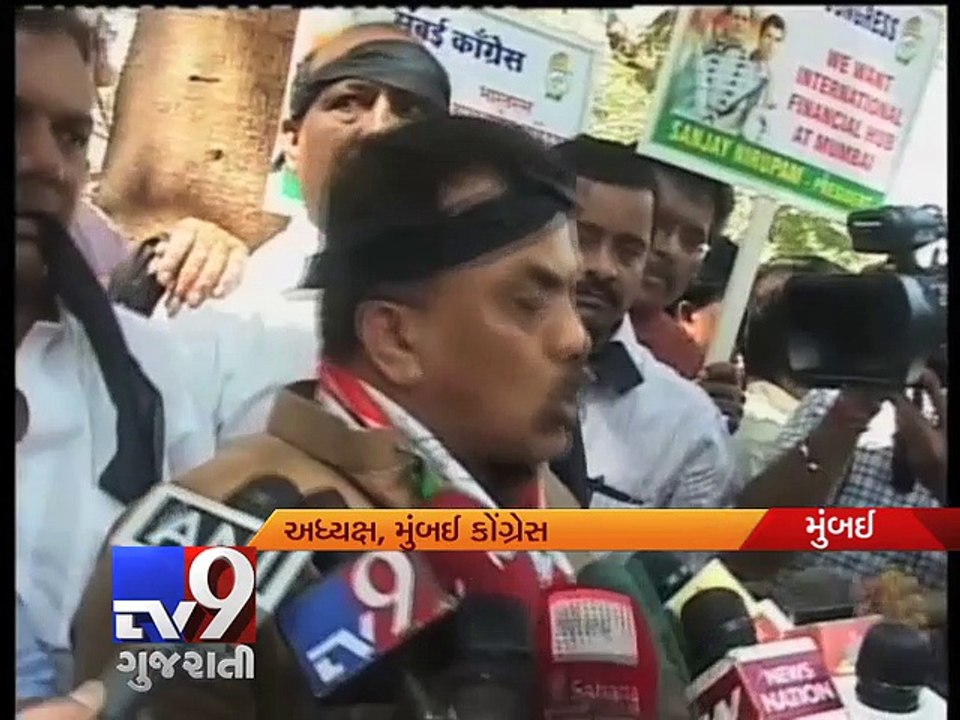 Congress leader Sanjay Nirupam held for anti-Modi protests in Mumbai - Tv9 Gujarati