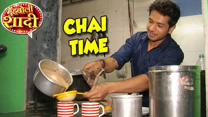 Nikhil From Muh Boli Shaadi Makes Special Masala Chai On Set | Sony Tv