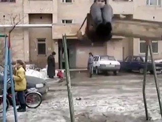 360 Derece Dönen Salıncak