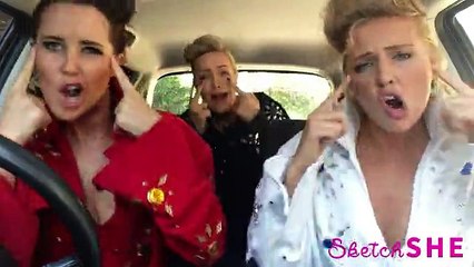 Şarkıları Yeniden Canlandırarak Eğlenen Yetenekli 3 Kadın