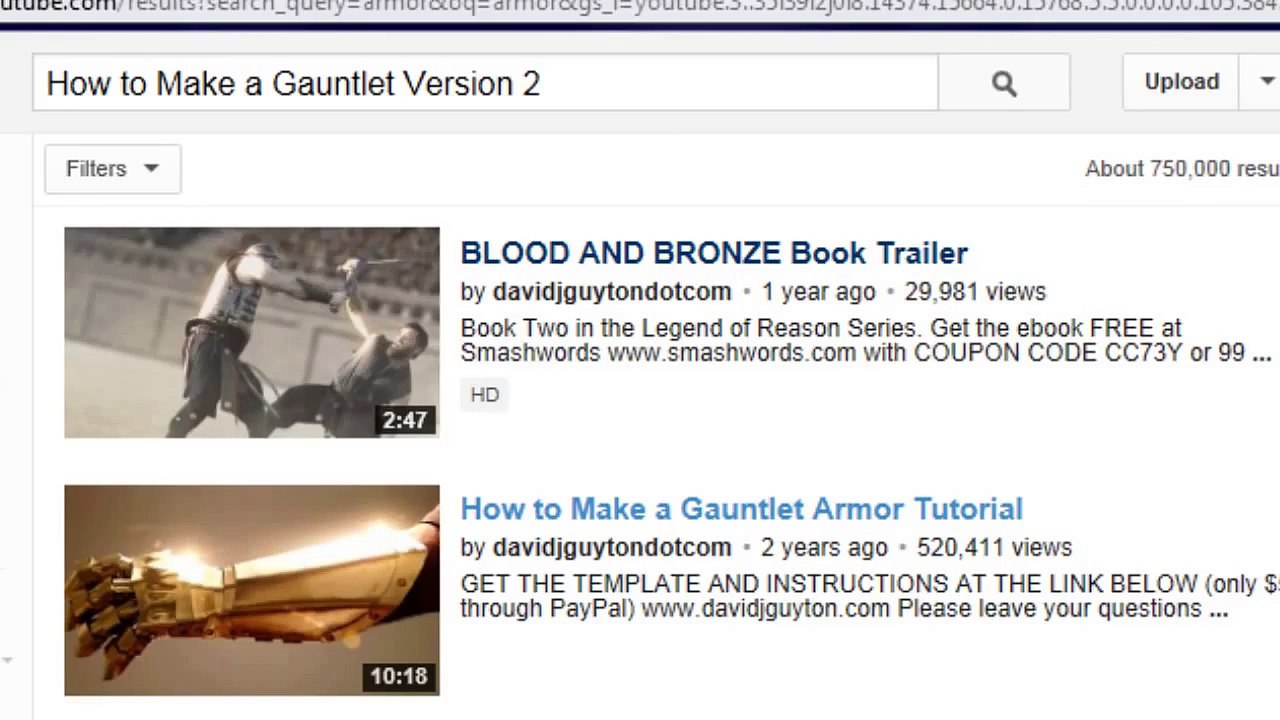 How to Make a Gauntlet (Armor Tutorial Version 2)