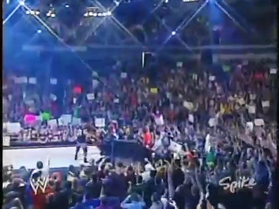 Stone Cold Steve Austin, Test And Stacy Keibler Segment,Raw 10-13-2003