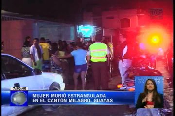 Siguen la pista a sospechoso de estrangulamiento