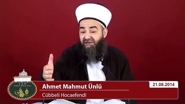 21.08.2014 Kısım 3 Cübbeli Ahmet Hoca Ahmet Yesevi Derneği Sohbeti