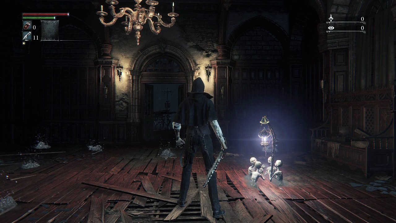 Real fast way to 2 lamp.Fast forward couple min.BloodBorne