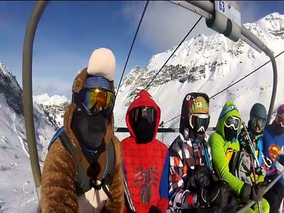 CHEDS "ski funny".