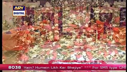 Flim Star Sana Nawaz Shows Her Wedding Videos In Live Show  - Good Morning Pakis