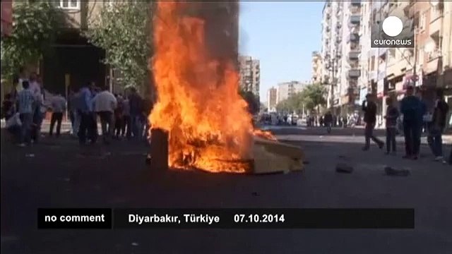 At least 14 killed in clashes between Turkish police and Kurdish protesters - no comment
