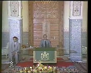 Discours Royal du Feu HASSAN II, 14/01/1986