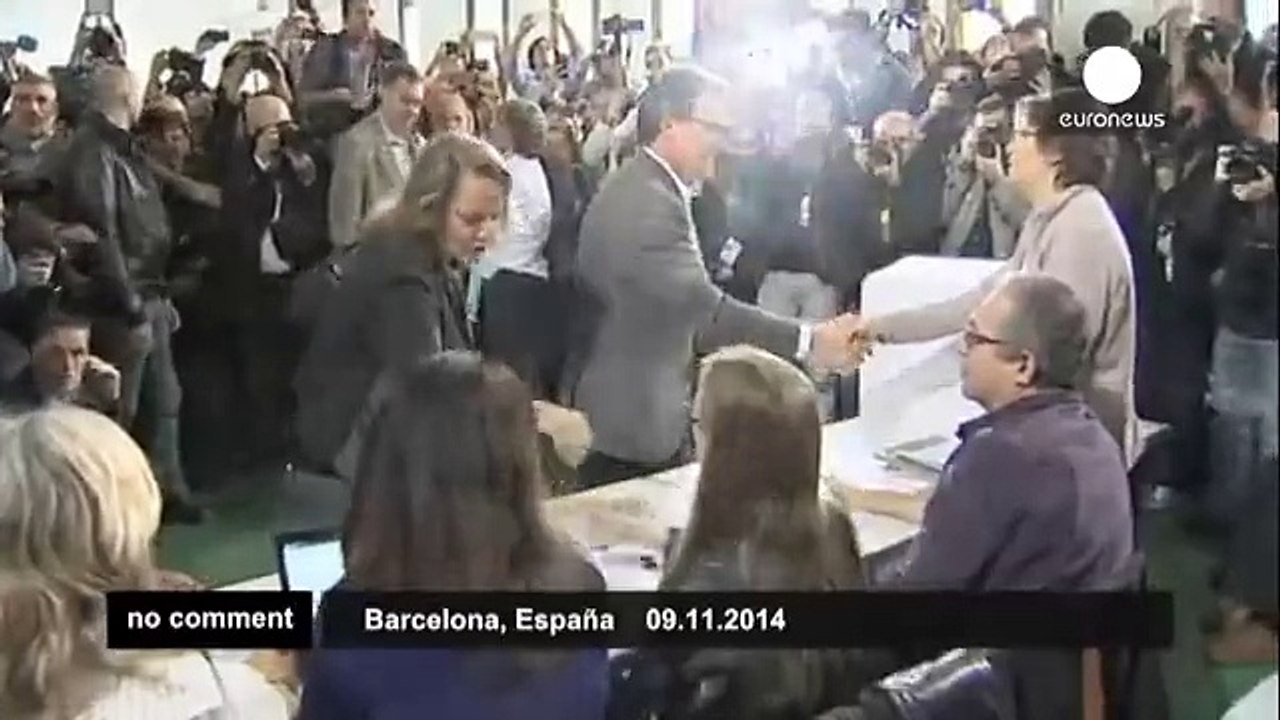 Catalonia - 80 percent say yes to independence in symbolic vote - no comment