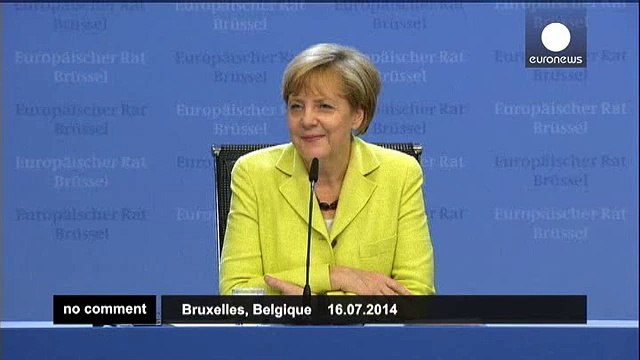 Chancellor Angela Merkel turns 60 as the European Councils summit draws to a close - no comment