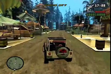 Jurassic Park GTA San Andreas Mod