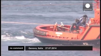 Costa Concordia wreck reaches Genoa - no comment