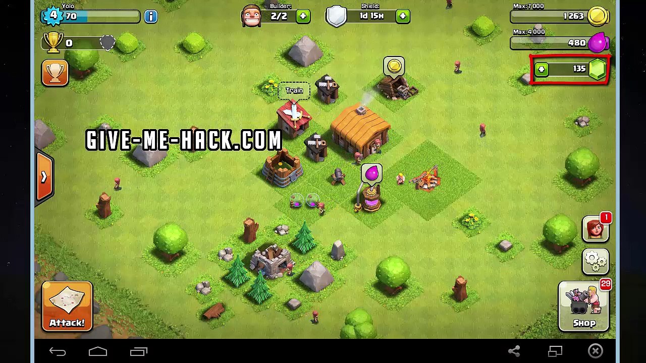 Clash of Clans Hack - GEMS Cheat