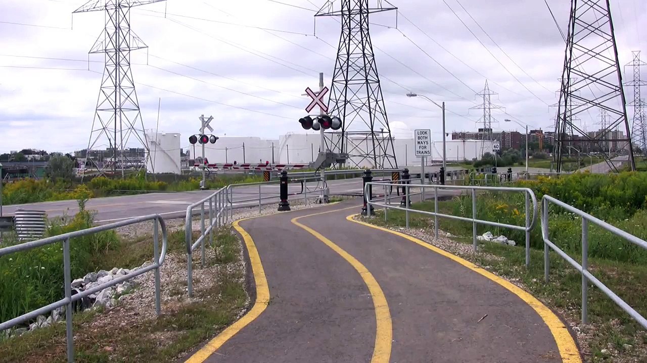VIA Trains on the GO Transit Barrie Line