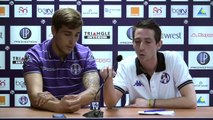 Oscar Trejo en conférence de presse avant Metz/TFC