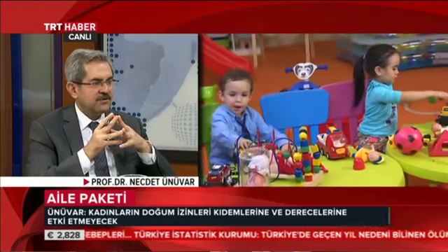 Prof.Dr. Necdet Ünüvar, TRT Haber Kanalında Aile Paketi Kanun Tasarısını Konuştu