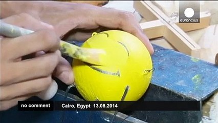Egyptian belly-dancing through puppets - no comment