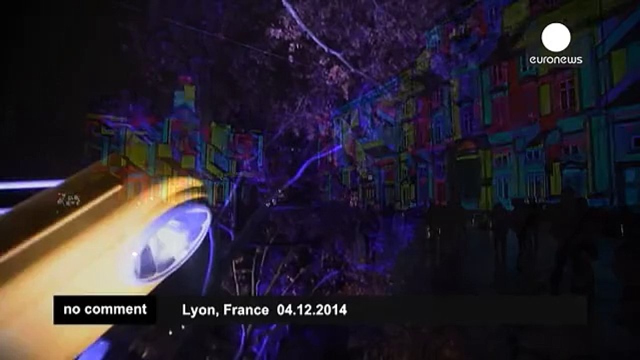 Fête des Lumières festival lights up French city of Lyon - no comment