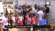 Gaza faces urgent water shortages - no comment