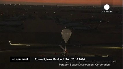 Google exec breaks skydiving world record from edge of space - no comment