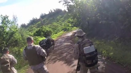 The Mule of the Future - US Marines Testing the LS3 Robot