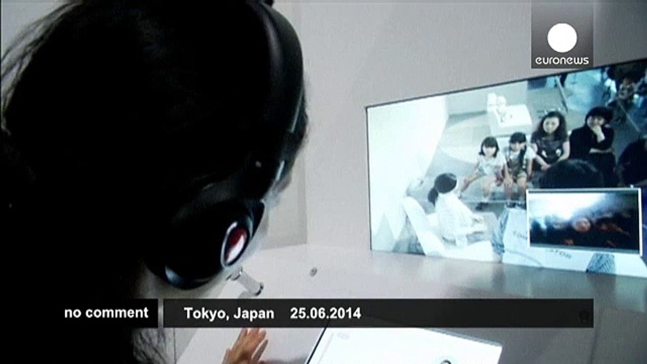 Lifelike humanoids exhibited in Japan - no comment