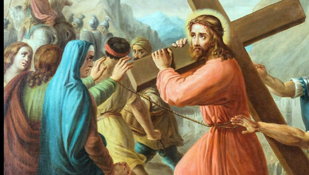 chemin de croix église Saint Louis de la Roche sur Yon