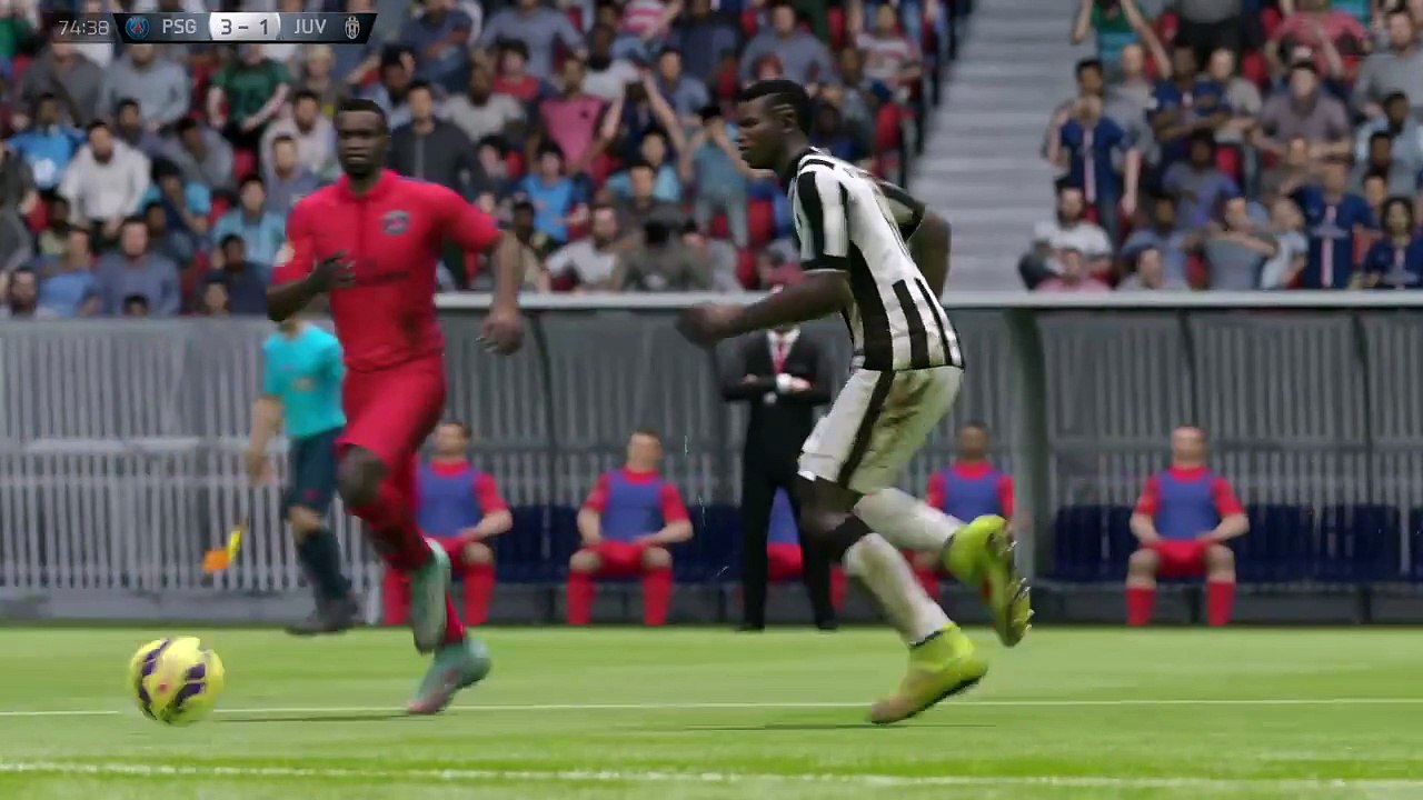 David Luiz free kick