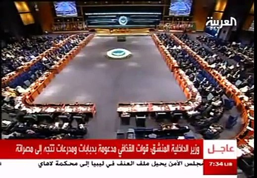 طرائف وغرائب معمر القذافى مضحك جداً جداً