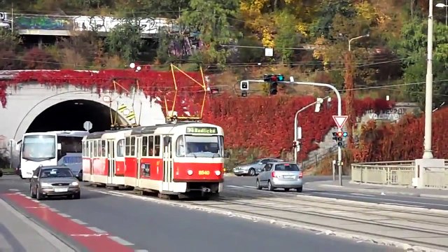 Straßenbahn Prag - Impressionen Oktober 2011