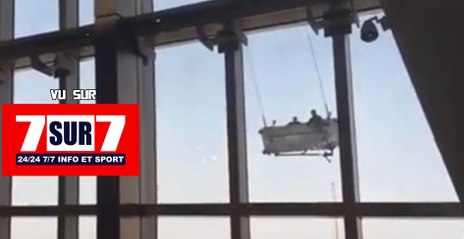 Une plate-forme de laveurs dans le vent (Chîne)