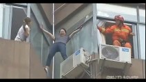 Brave Chinese Hero Saves a Suicidal Woman From The Brink