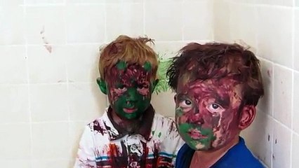Enfants peinture