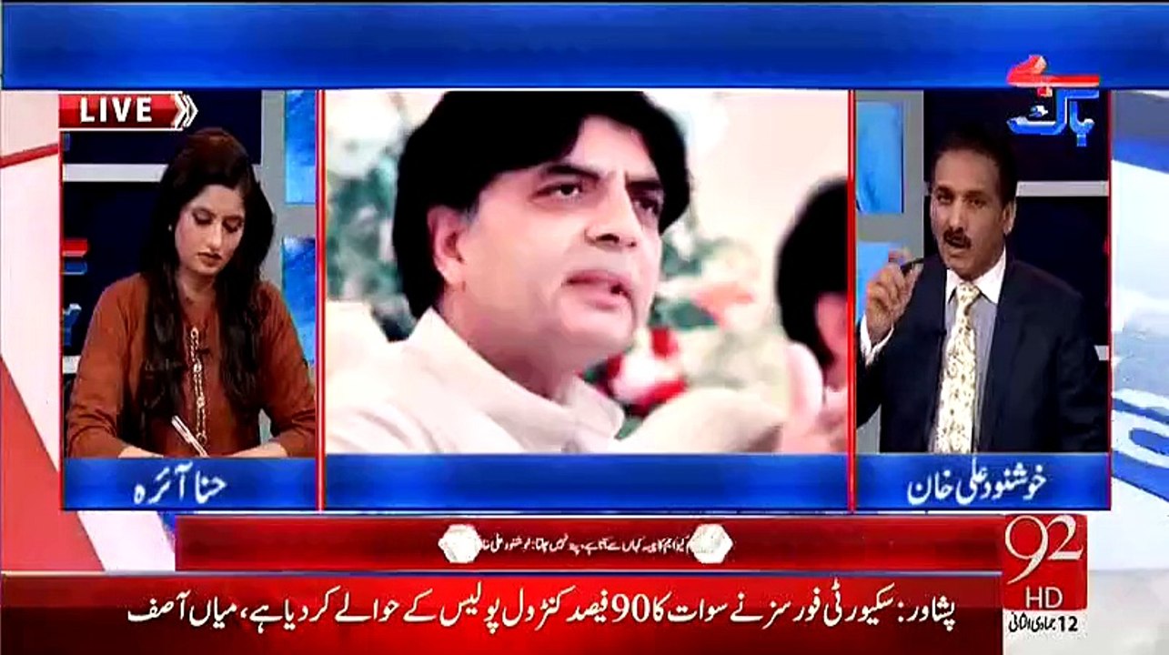 Imran Khan & Asif Zardari are secretly in contact with each other Khushnood Ali Khan