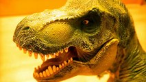 T-Rex vs Spinosaurus - Stop Motion (With SFX)