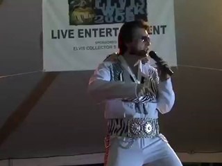 Mark Addy sings  LET ME BE THERE  at Elvis week 2008 (video)