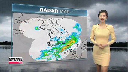 Rain to let up, getting sunnier